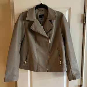 a.n.a faux leather jacket